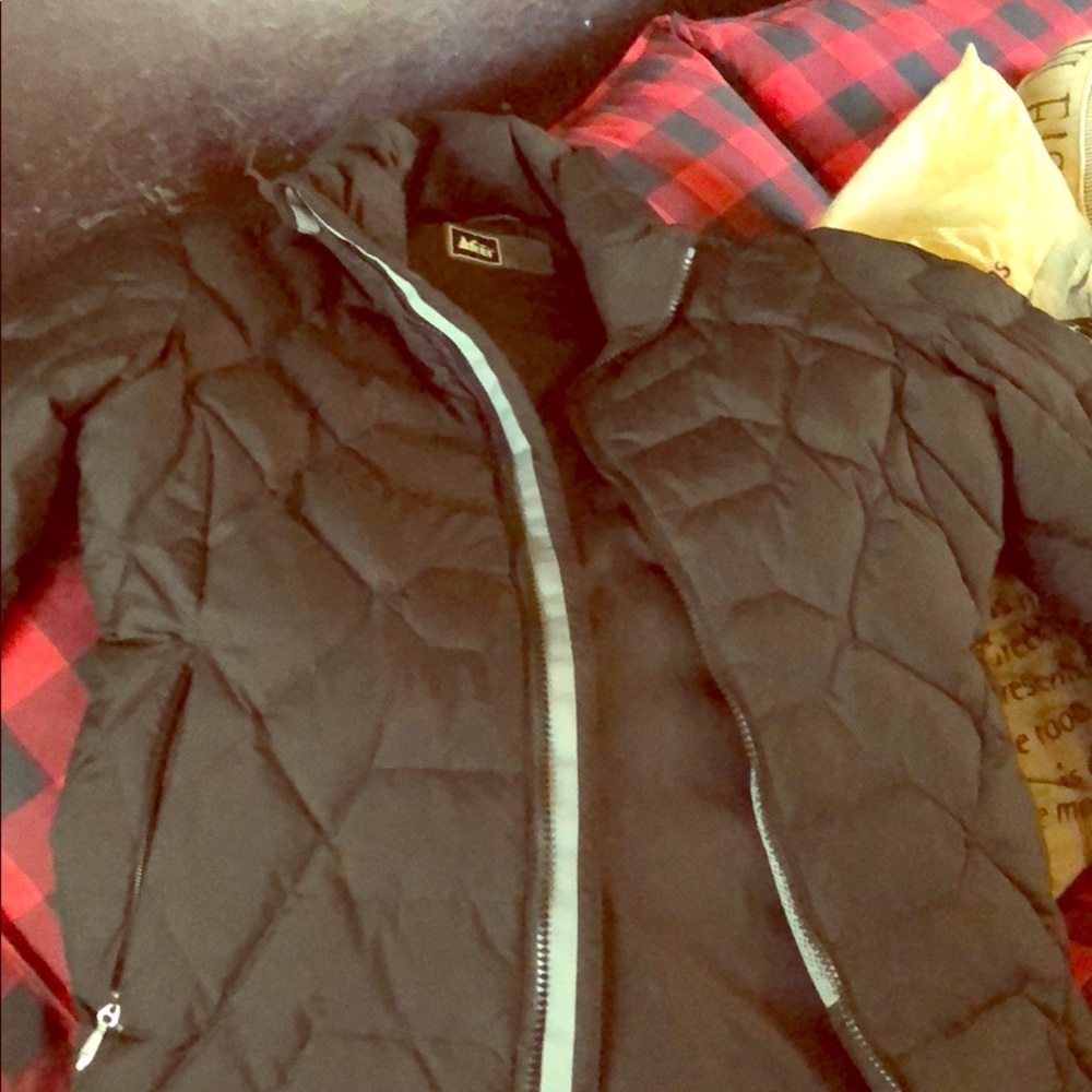 REI puffy jacket